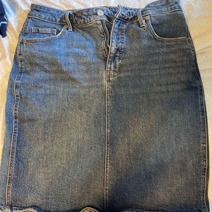 Jean skirt